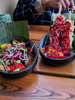 TempehBowl & Tofu-Sticks at Vegan House - Alaunstraße in Dresden