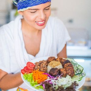Nath is the Restaurant Owner and Cook. at Vegostices in Recife