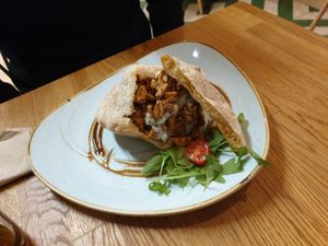 Gyros pitta at Élelem Etterem in Budapest