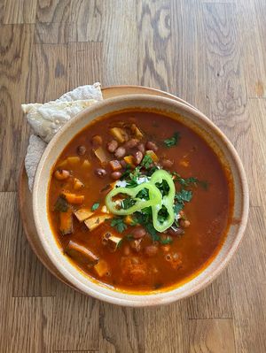 We were looking for some tasty soup and this one was delicious 👌   at Élelem Etterem in Budapest