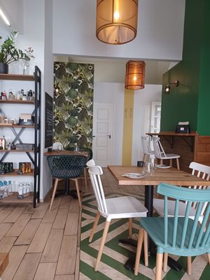 Interior at Élelem Etterem in Budapest