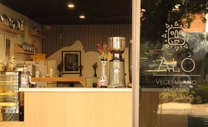 Facade of our new location. at Aló in Mexico City