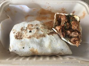 Burrito de pastor #Veganuary at Aló in Mexico City