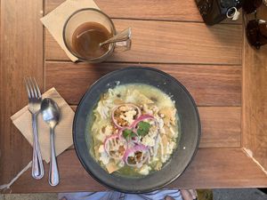 Chilaquiles Verdes at Aló in Mexico City