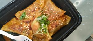 Dumplings at Melange Eatery in Medford