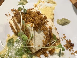 Cajun tofu   at Melange Eatery in Medford