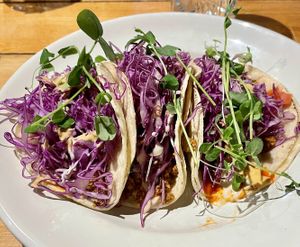 Maui tacos   at Melange Eatery in Medford