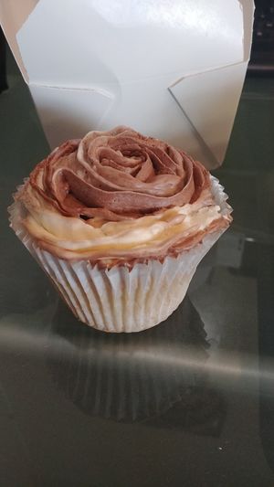Cupcake at Melange Eatery in Medford