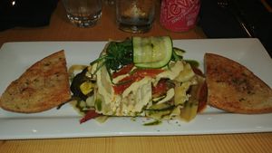 Lasagna at Melange Eatery in Medford