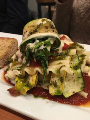 Deconstructed Lasagna at Melange Eatery in Medford
