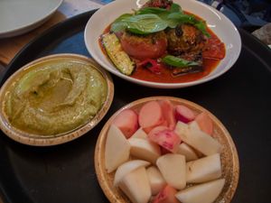 fëst set menu  at Naifs in South East London