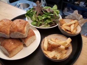 fëst set menu  at Naifs in South East London