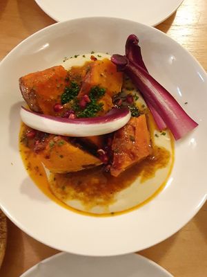 Grilled squash at Naifs in South East London