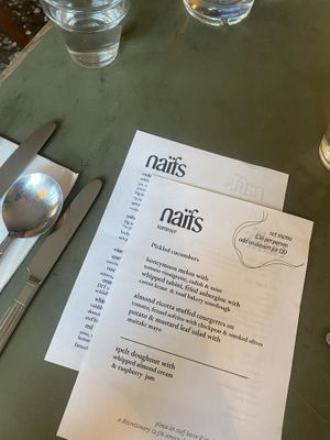   at Naifs in South East London