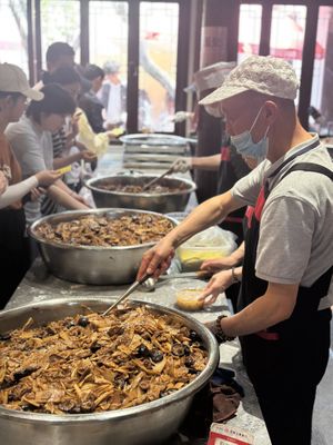   at Xi Yuan Vegetarian in Suzhou