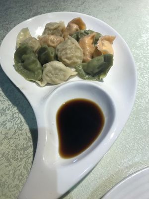Dumplings  at Lotus in Water Organics in Suzhou