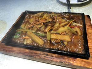 Eggplant  at Lotus in Water Organics in Suzhou