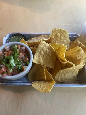 Chips and guac  at Disneyland - Black Tap in Anaheim