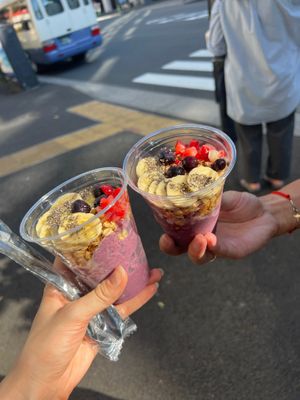 Açai bowl  at MeTiMe in Tokyo