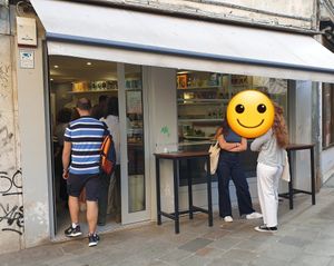 There's usually a line in the morning at Pasticceria Toletta in Venice