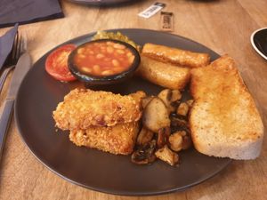 The full vegan at The Dispensary in Newcastle Upon Tyne