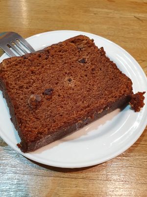 Chocolate banana bread at Naked Coffee in Bournemouth