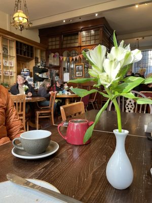   at T H Roberts Coffee Shop in Dolgellau