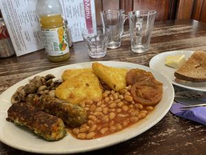   at T H Roberts Coffee Shop in Dolgellau