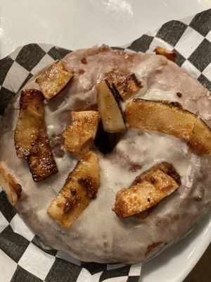 Maple glazed donut 🍩 with coconut bacon 🥥🥓  at Gay4U - Pop Up in Portland