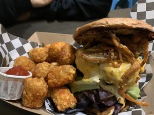 Burger rodeo at Gay4U - Pop Up in Portland
