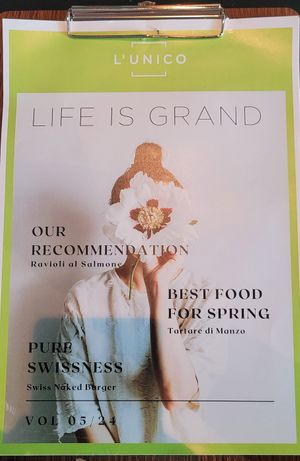  at L'Unico in Zurich