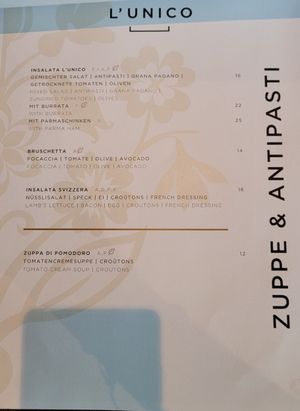  at L'Unico in Zurich