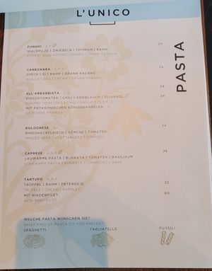  at L'Unico in Zurich