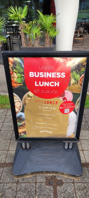  at L'Unico in Zurich