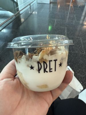 Coconut blueberry granola bowl  at ZRH - Pret A Manger in Kloten