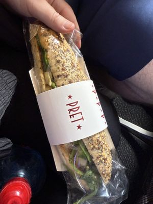 Artichoke & tomato sandwich   at ZRH - Pret A Manger in Kloten