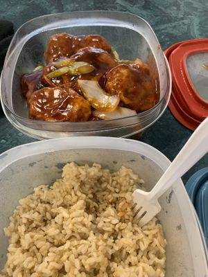 General Tso’s Vegan Chicken at China Taste in Carmel