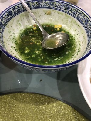 Jade soup at Green Life in Wuxi