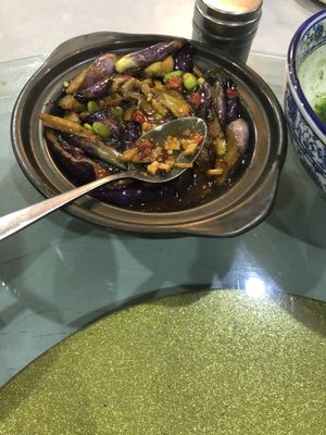 茄子煲 at Green Life in Wuxi