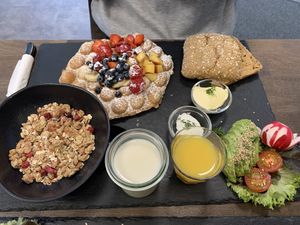 Frühstück at Just Green in Hamburg