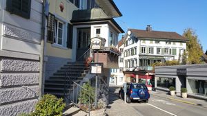 Entrance at Freihof in Richterswil