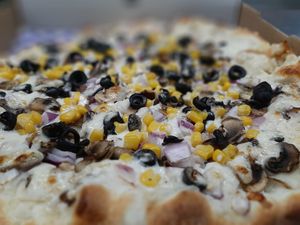 animal lover w toppings  at Gegen in Los Angeles