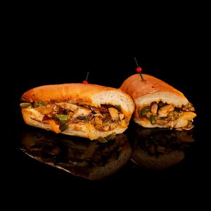 grill huhn  at Gegen in Los Angeles