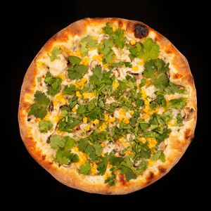 animal lover pizza  at Gegen in Los Angeles