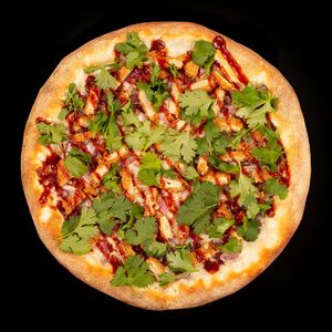 BBQ Chiken Pizza  at Gegen in Los Angeles