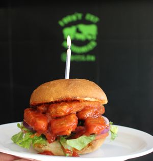 mad rooster  at Gegen in Los Angeles