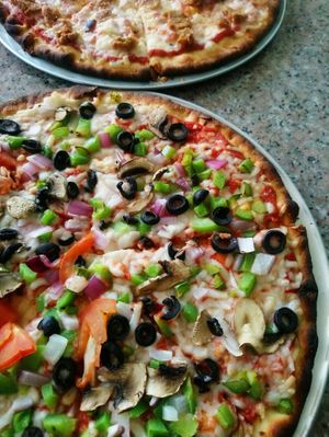 Amazing pizza at Gegen in Los Angeles