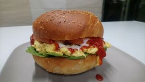 ***coming soon***
 breakfast item  at Gegen in Los Angeles