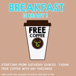 breakfast ready at Gegen in Los Angeles