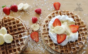 waffle at Gegen in Los Angeles